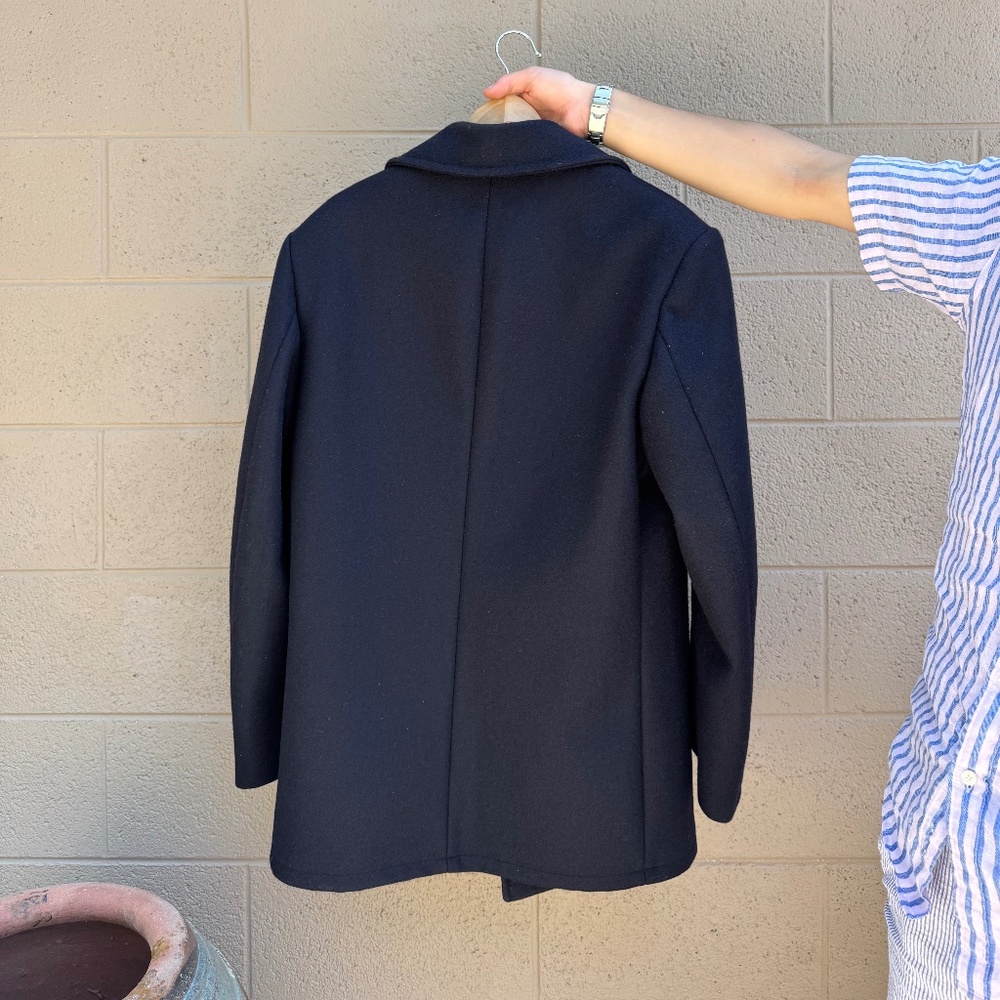 Saint James Galion pea coat, size medium fits large - Picture 5 of 13